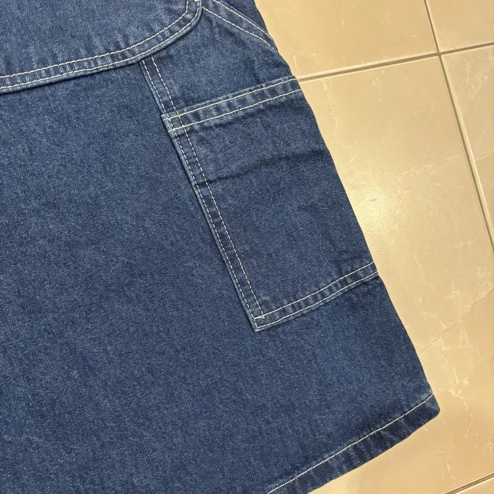 Vintage Carhartt B28 Jean Shorts Men's 38 NEW Blue Carpenter Jorts Y2K Skater